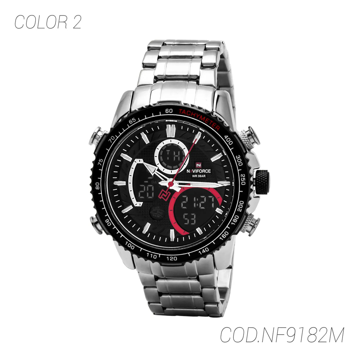 RELOJ ACUATICO HOMBRE NF9182 NAVIFORCE NAVIFORCE