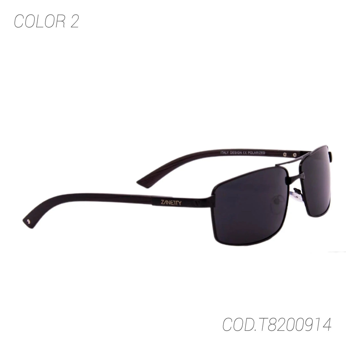 LENTES DE SOL POLARIZADOS UNISEX T8200914 ZANETTY ZANETTY