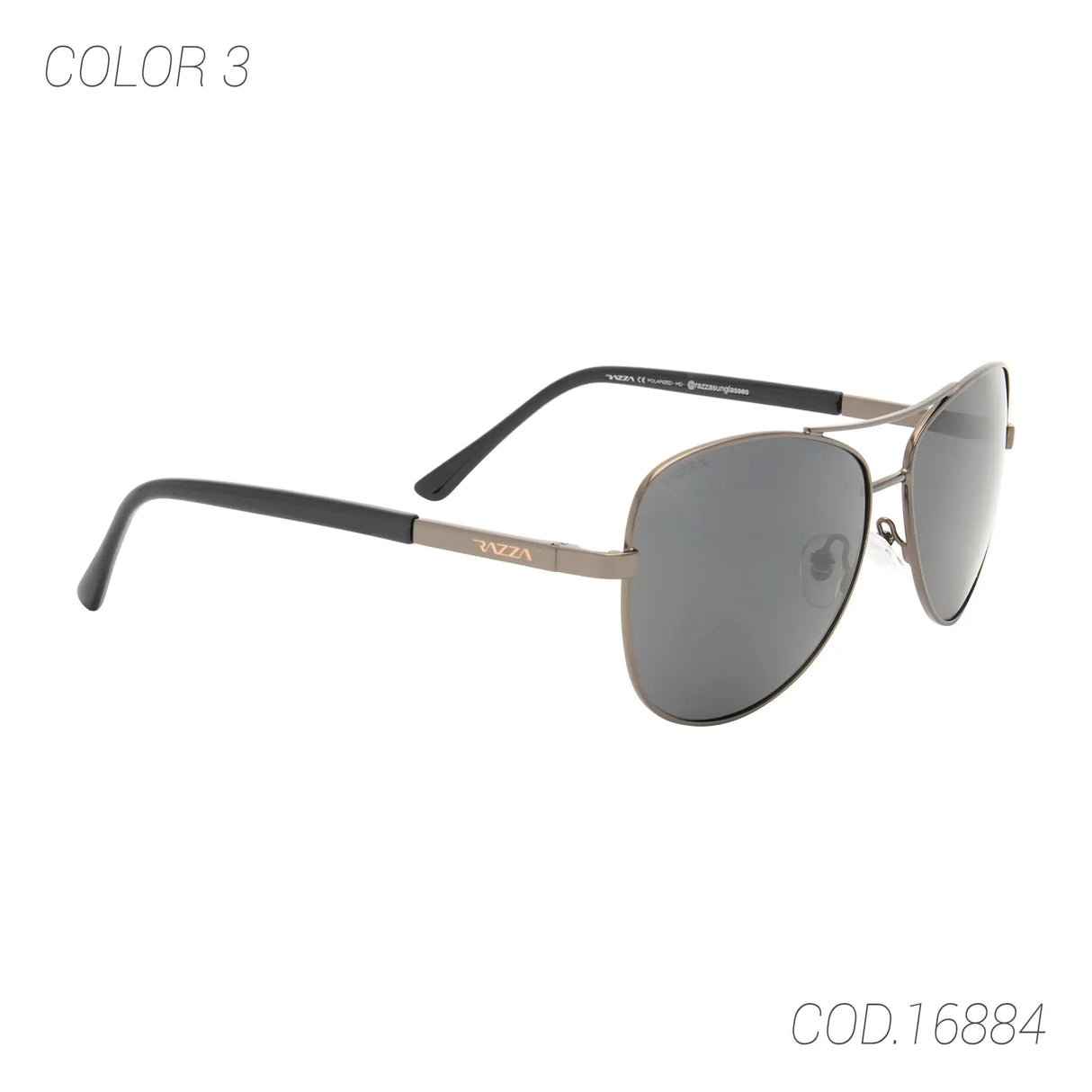 LENTES DE SOL POLARIZADOS UNISEX 16884 RAZZA RAZZA