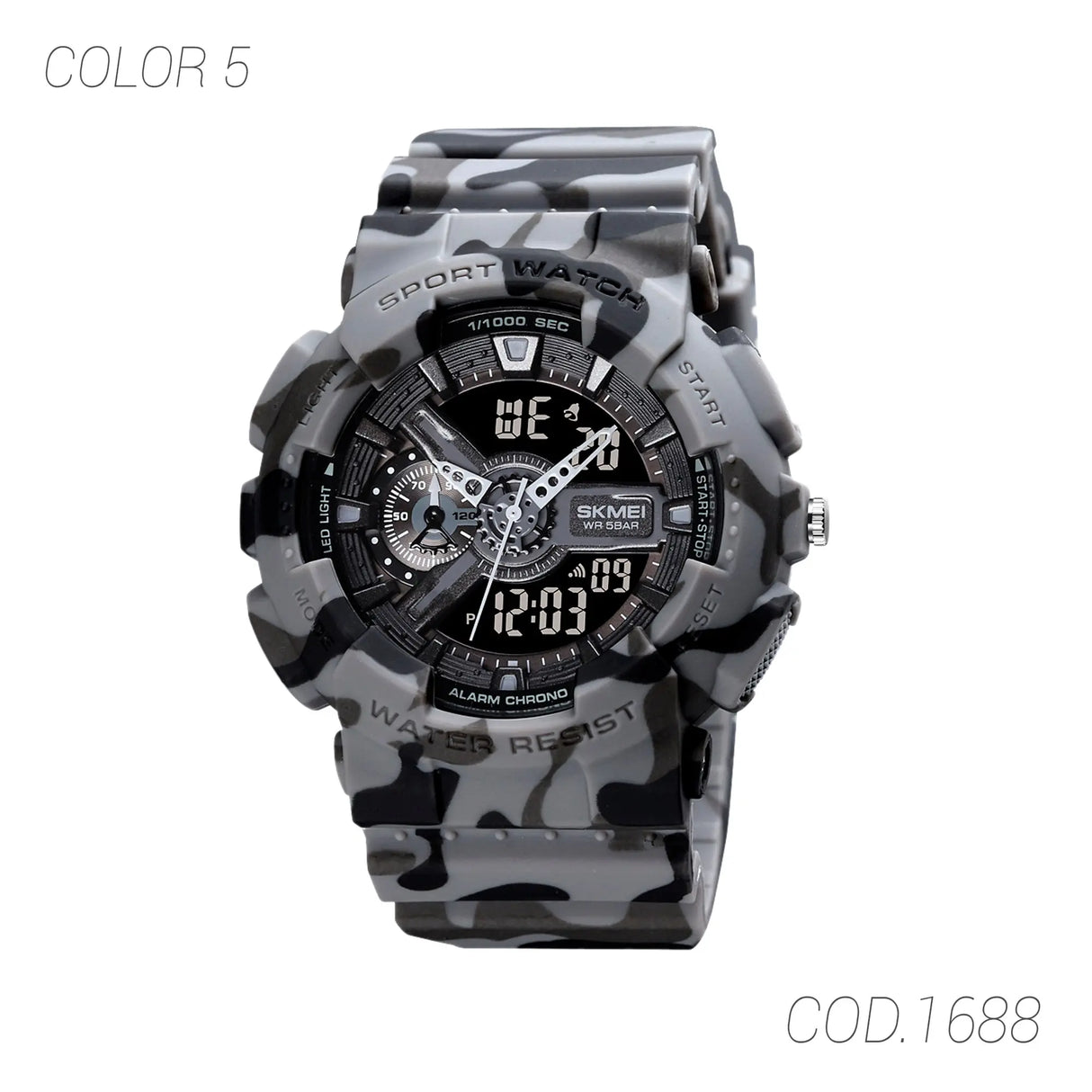 RELOJ ACUATICO HOMBRE 1688 SKMEI SKMEI