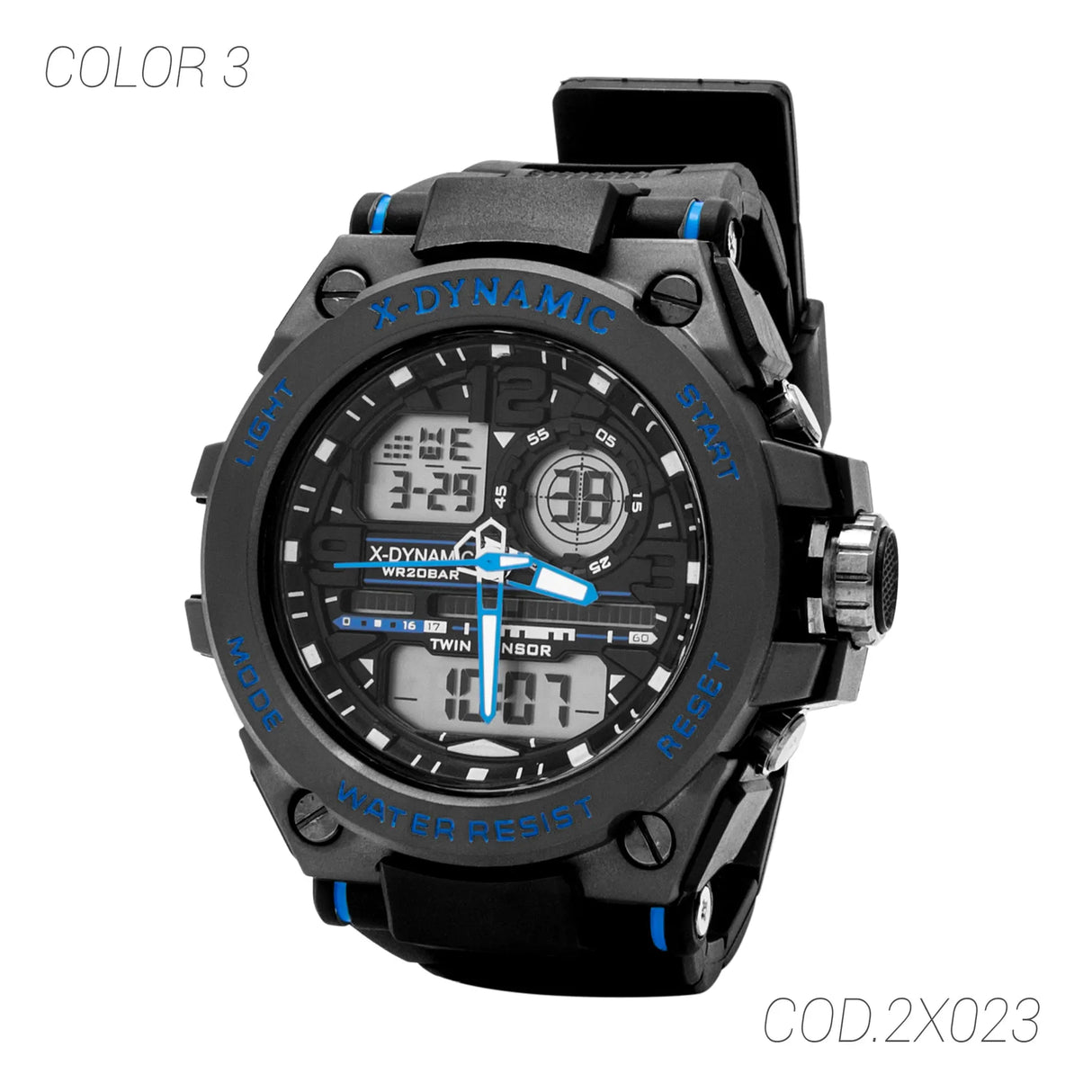 RELOJ RESISTENTE HOMBRE 2X023 XDYNAMIC X-DYNAMIC