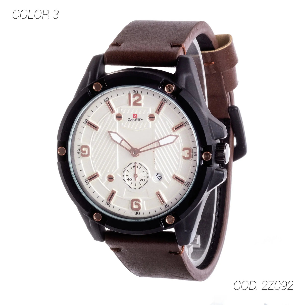 RELOJ RESISTENTE HOMBRE 2Z092 ZANETTY ZANETTY