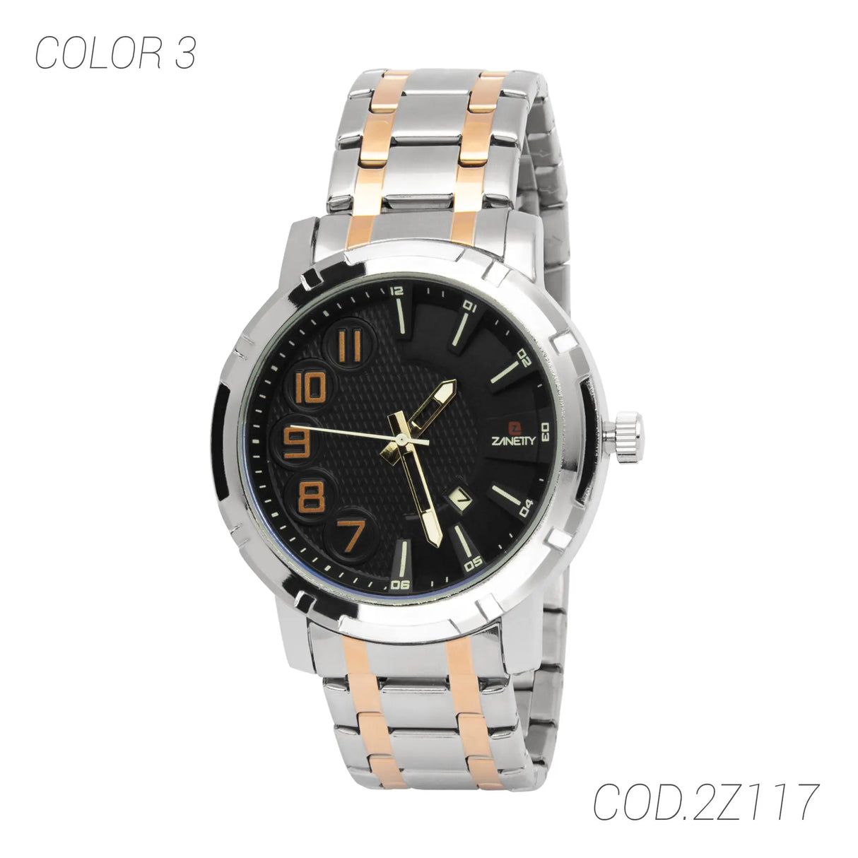 RELOJ RESISTENTE HOMBRE 2Z117 ZANETTY ZANETTY