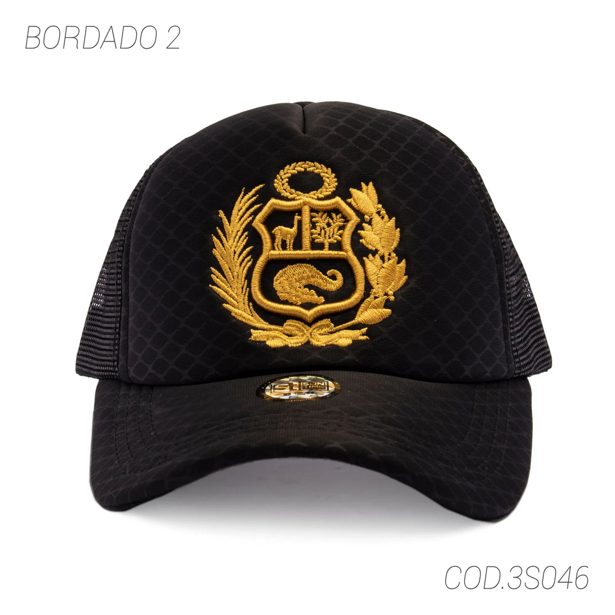 GORRA CON BROCHE UNISEX 3S046 PERU SUNTIME