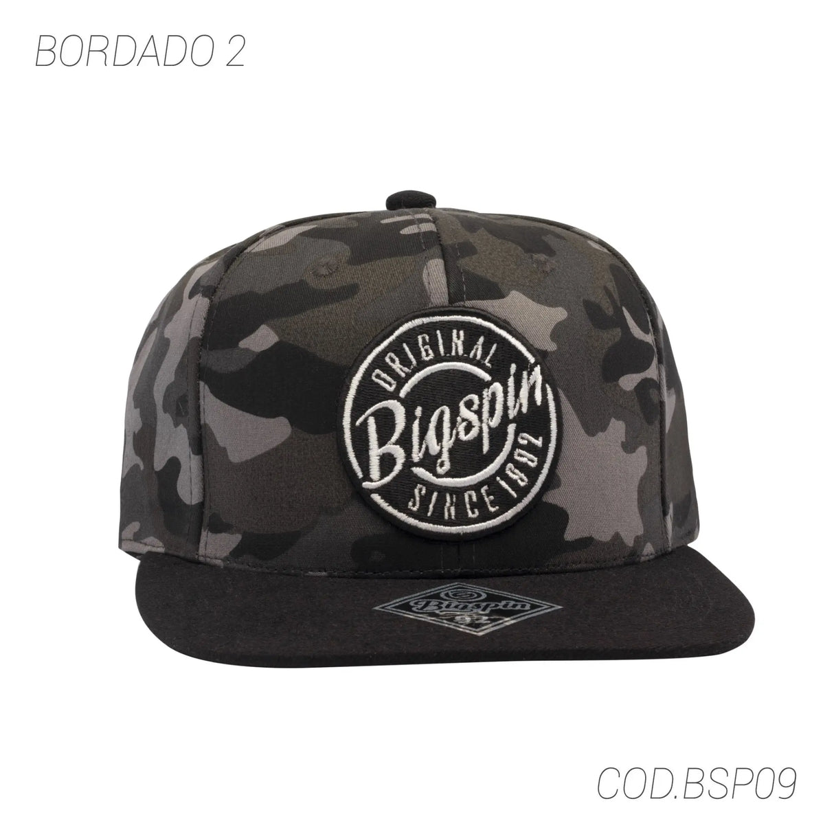 GORRA CON BROCHE UNISEX BSP09 BIGSPIN BIGSPIN