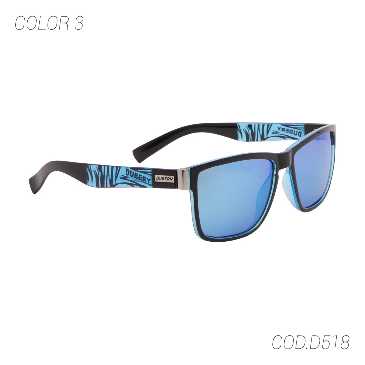 LENTES DE SOL POLARIZADOS UNISEX D518 DUBERY DUBERY