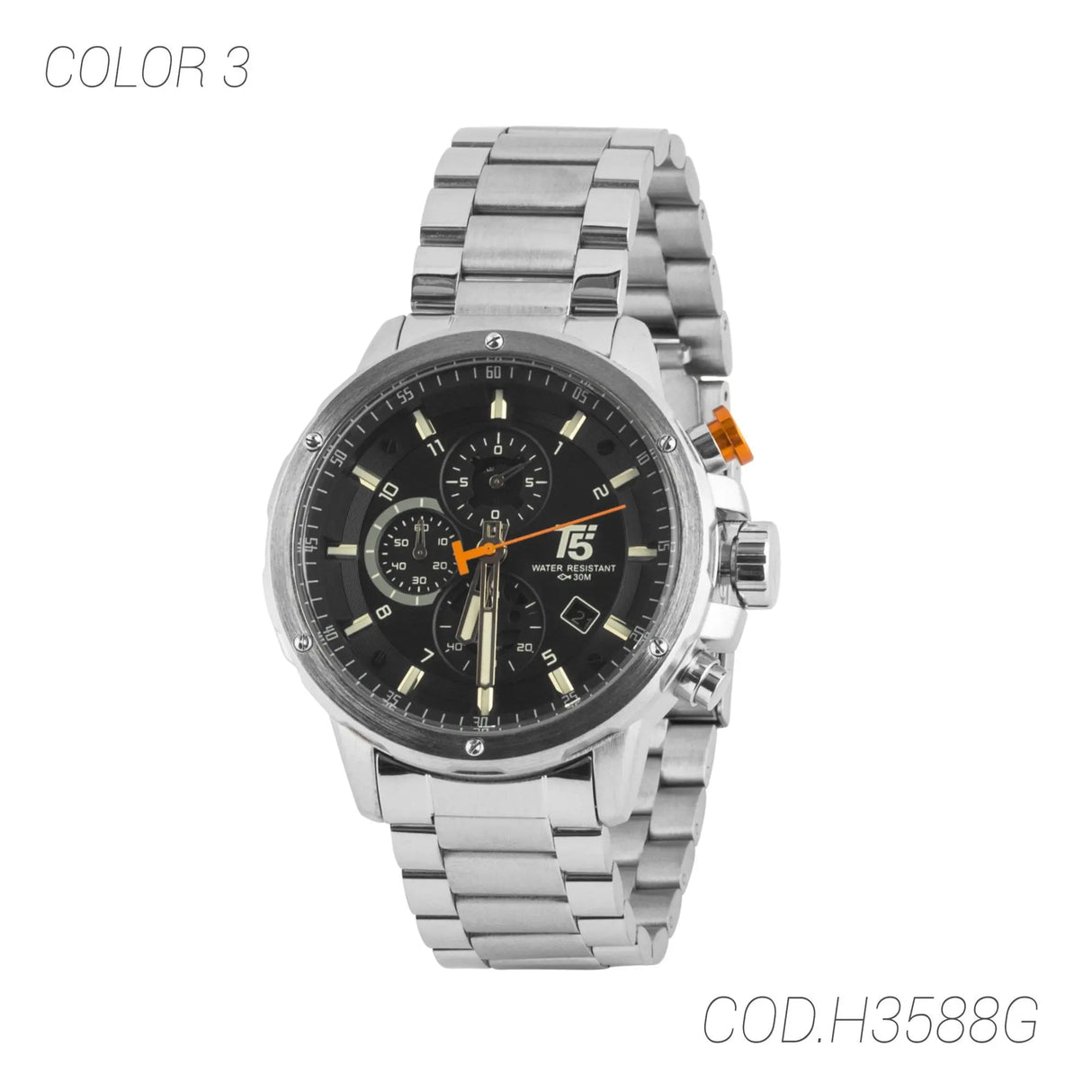 RELOJ ACUATICO HOMBRE H3588G T5 T5
