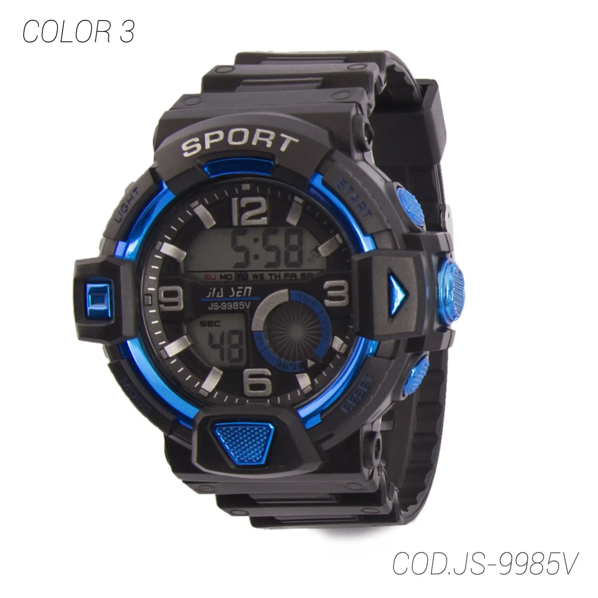 RELOJ ACUATICO HOMBRE JS-9985V JIASEN SPORTWATCH