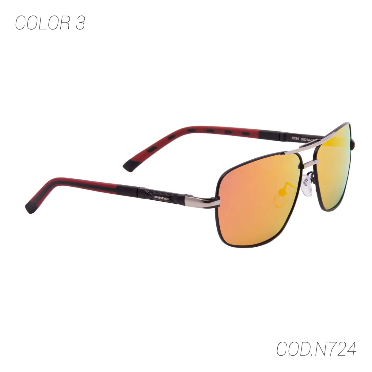 LENTES DE SOL POLARIZADOS UNISEX N724 KING SEVEN KINGSEVEN