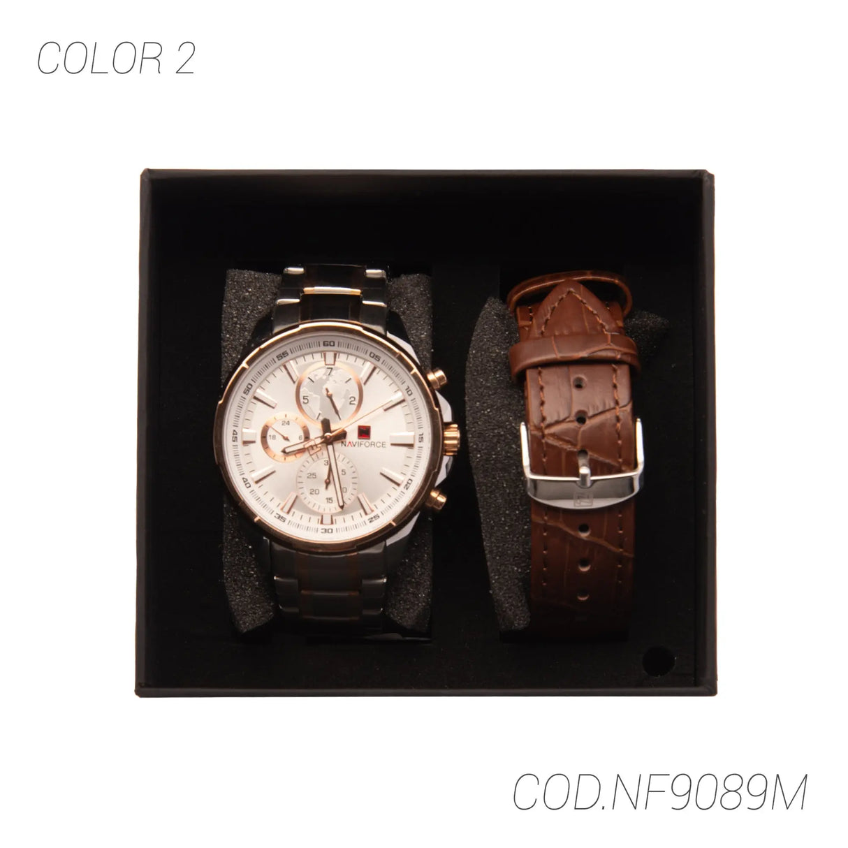 RELOJ ACUATICO HOMBRE NF9089M NAVIFORCE NAVIFORCE