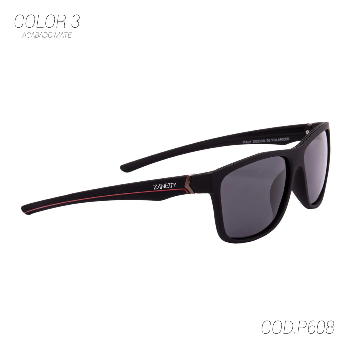LENTES DE SOL POLARIZADOS HOMBRE P608 ZANETTY ZANETTY