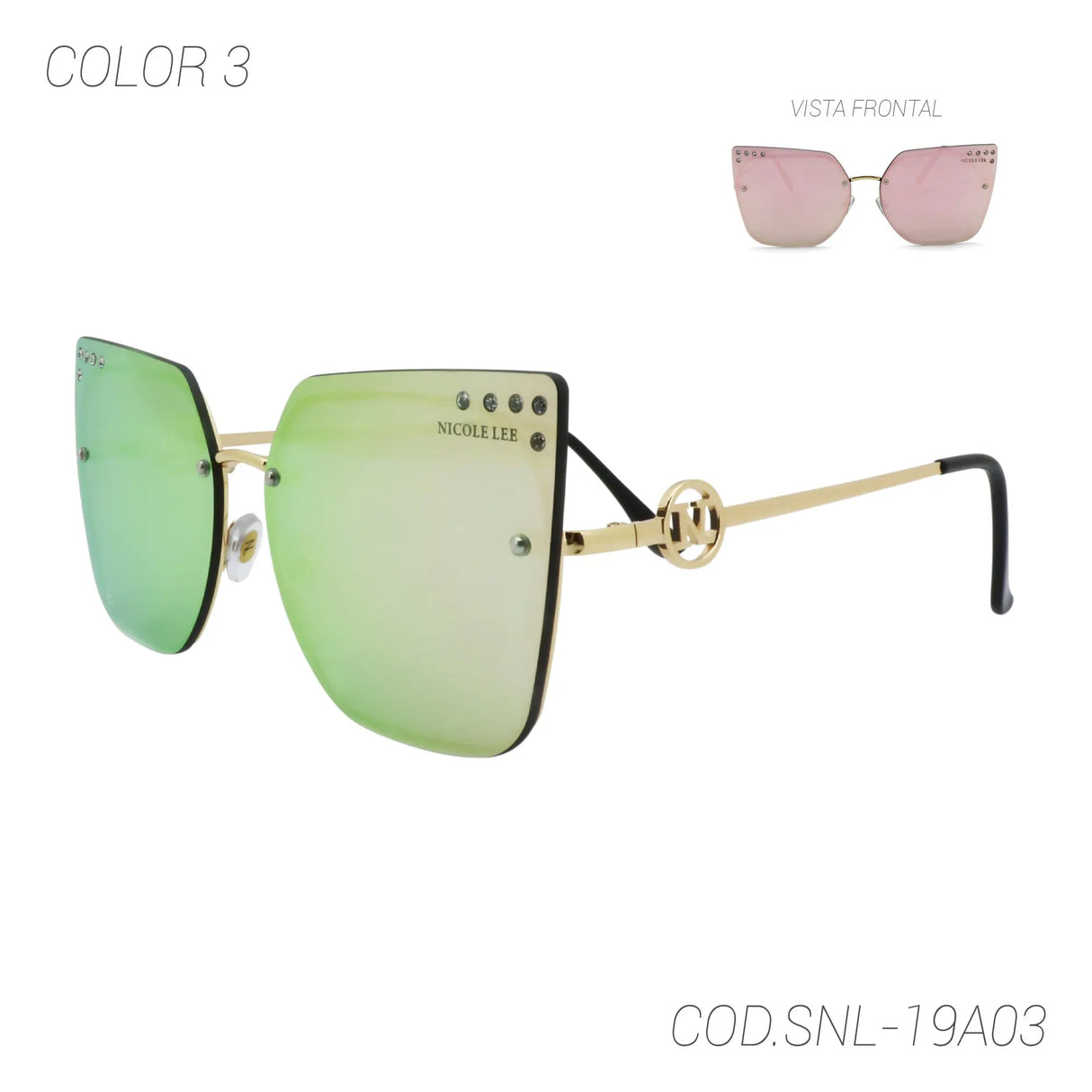 LENTES DE SOL UV400 MUJER SNL-19A03 NICOLE LEE NICOLE LEE