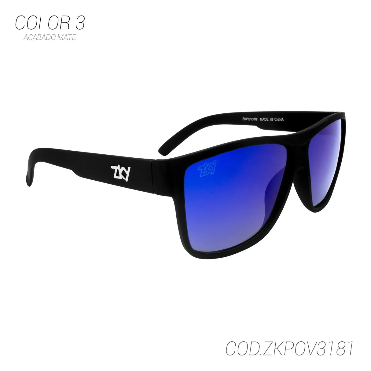 LENTES DE SOL POLARIZADOS UNISEX ZKPOV3181 ZKY ZKY