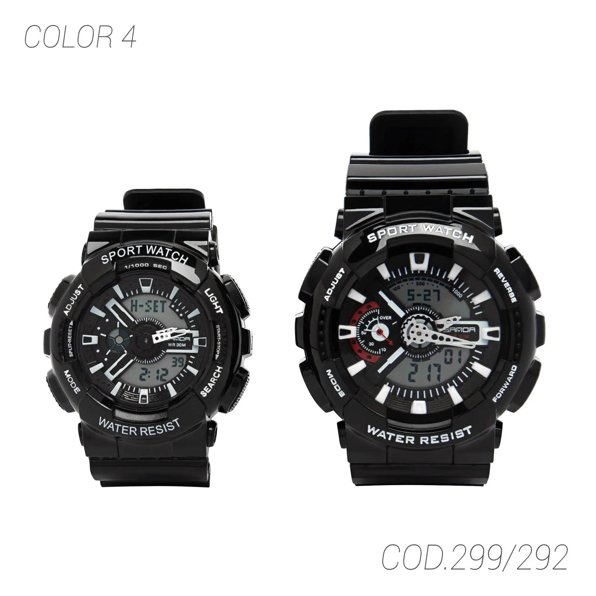 RELOJ SANDA 299/292 ACUATICO PARA PAREJA SUNTIME