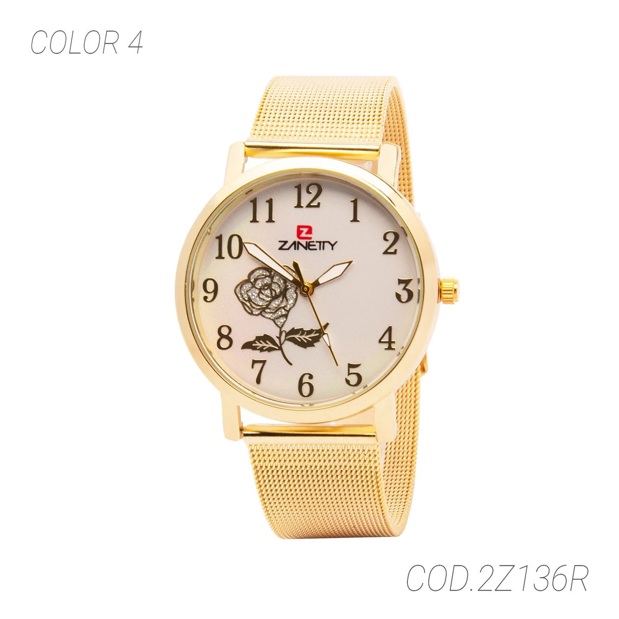 RELOJ RESISTENTE MUJER 2Z136R ZANETTY ZANETTY