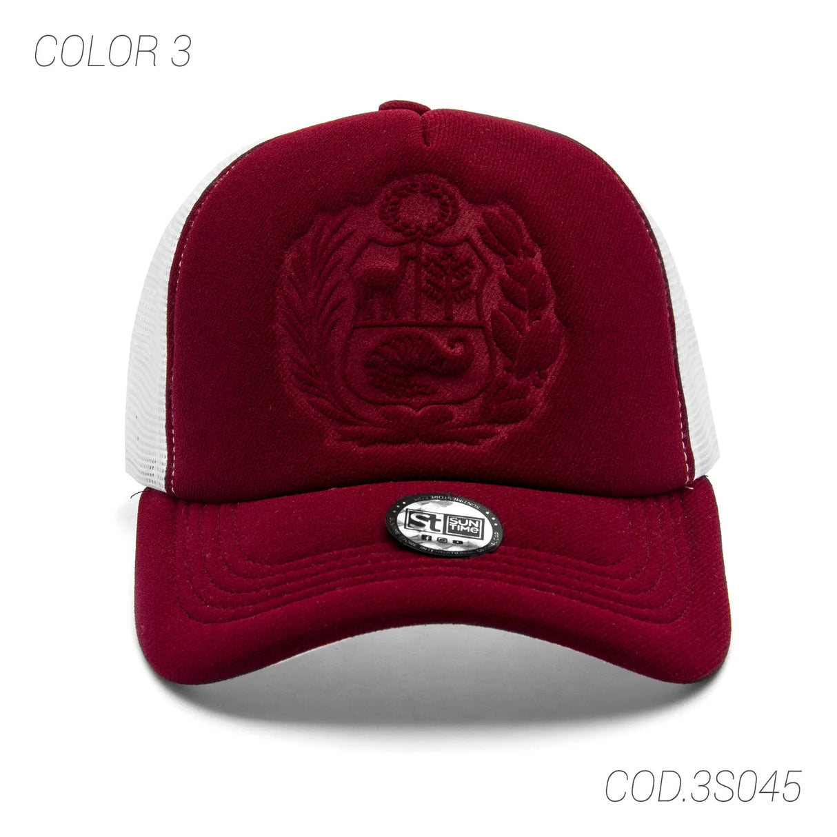 GORRA CON BROCHE UNISEX 3S045 PERU SUNTIME