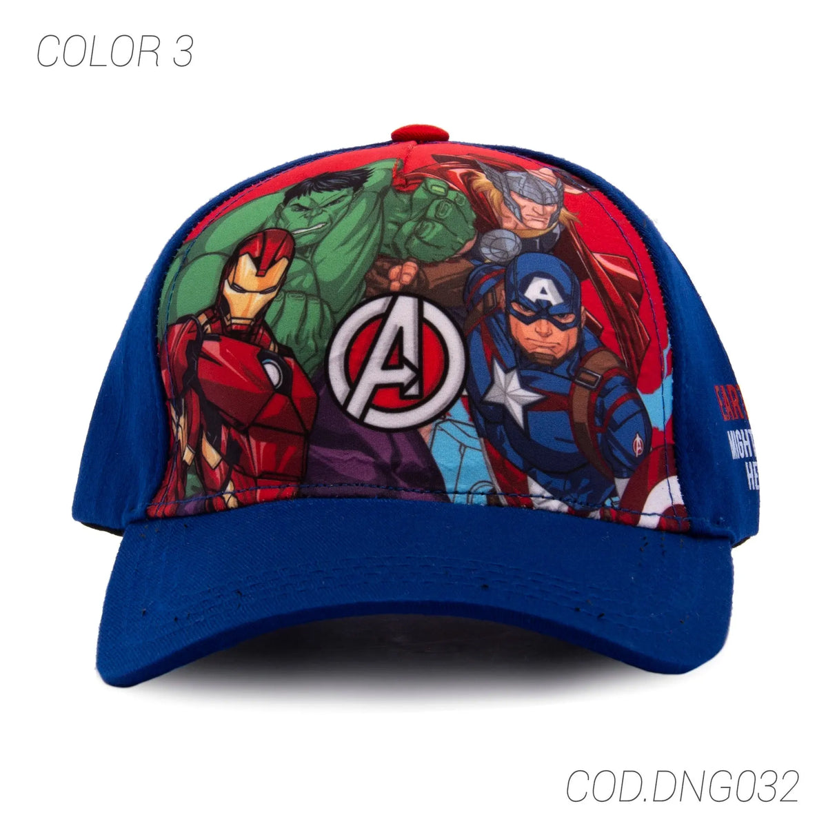 GORRA CON BROCHE KIDS DNG032 MARVEL MARVEL
