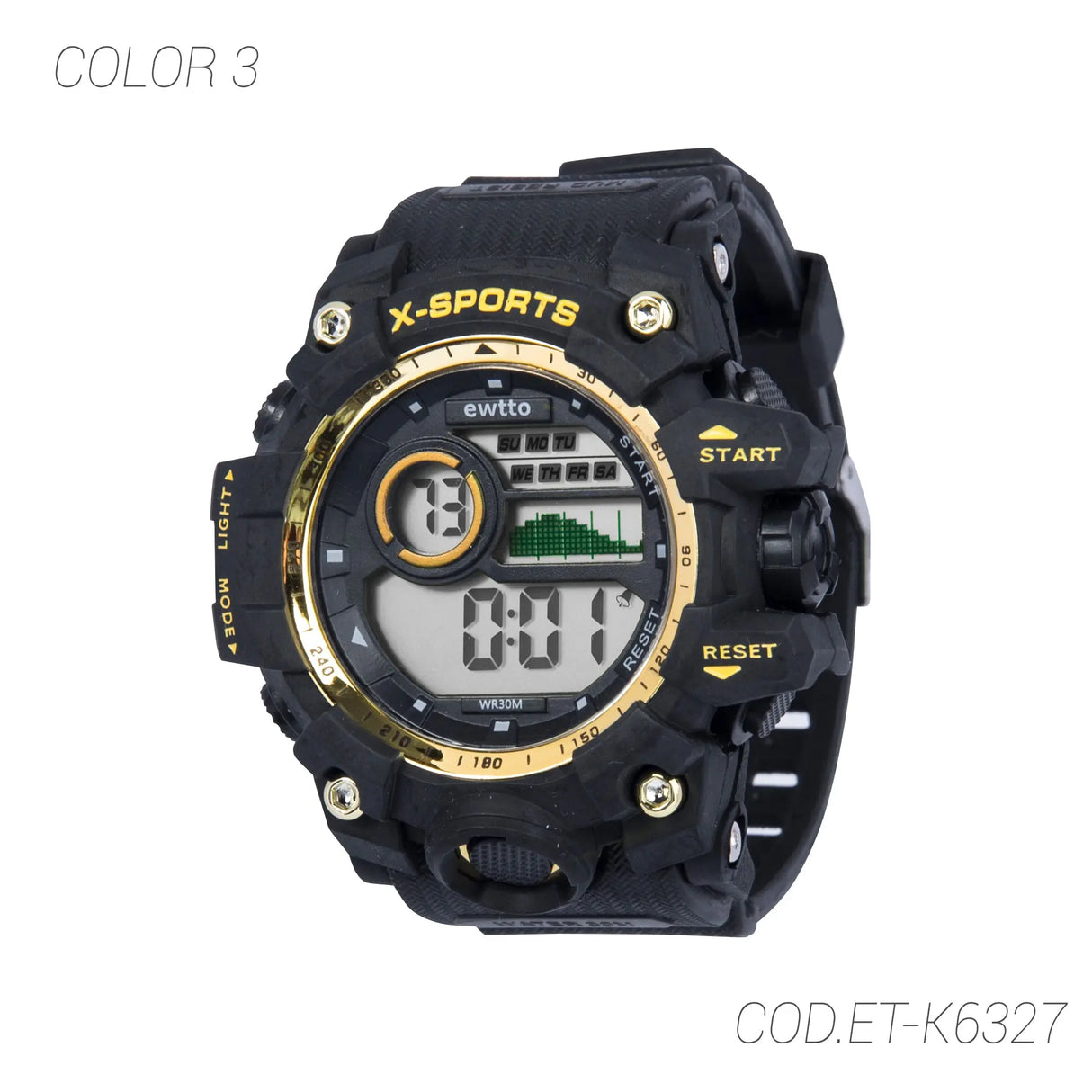 Ewtto RELOJ DEPORTIVO ACUÁTICO ET-K6327 - SUNTIMESTORE.COM