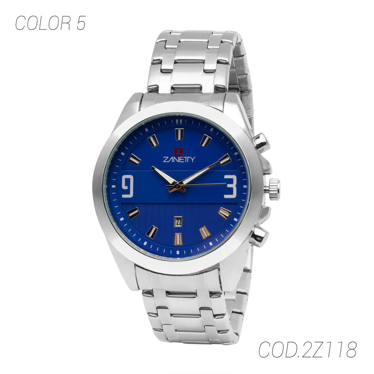 RELOJ RESISTENTE HOMBRE 2Z118 ZANETTY ZANETTY