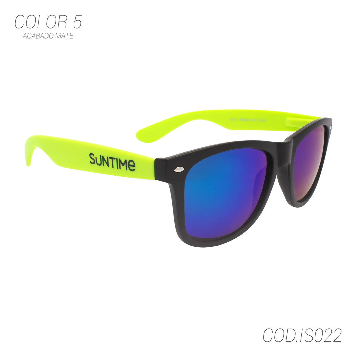 LENTES DE SOL UV400 UNISEX D19-IS022 SUNTIME SUNTIME