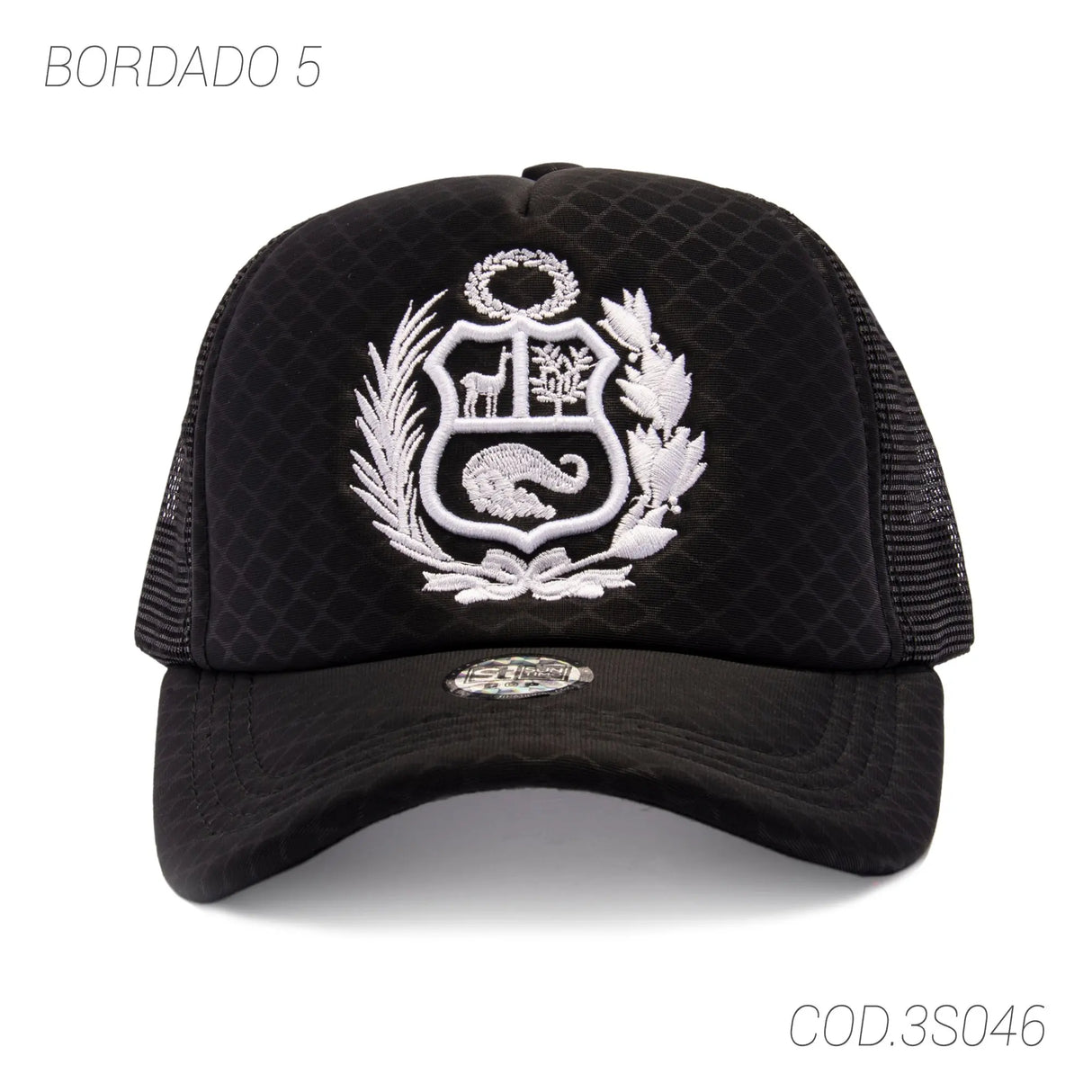 GORRA CON BROCHE UNISEX 3S046 PERU SUNTIME
