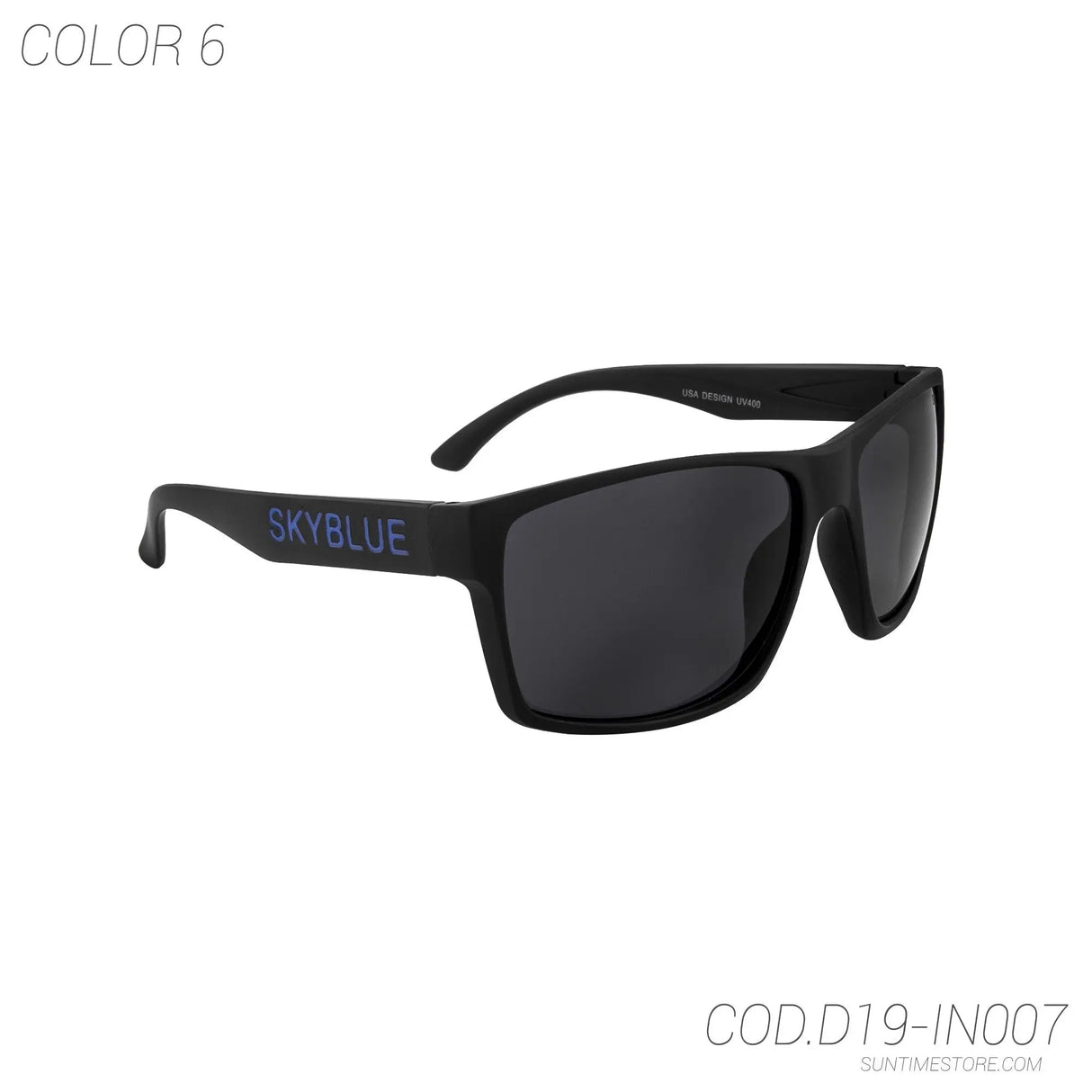 LENTES DE SOL UV400 UNISEX IN007 SKY BLUE SKYBLUE