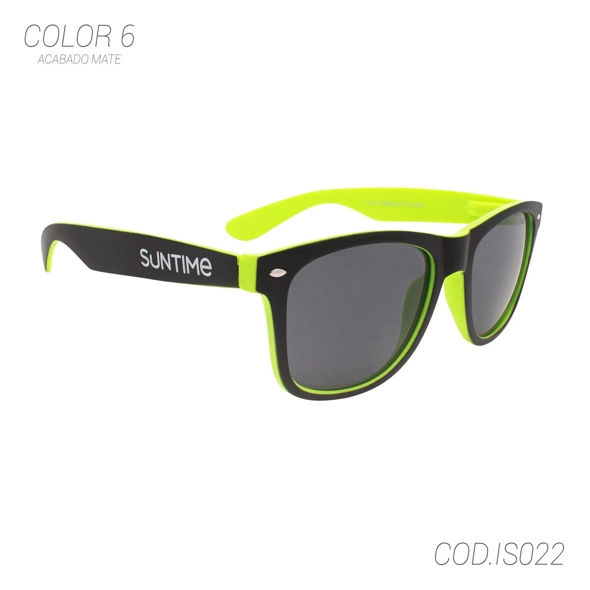 LENTES DE SOL UV400 UNISEX D19-IS022 SUNTIME SUNTIME