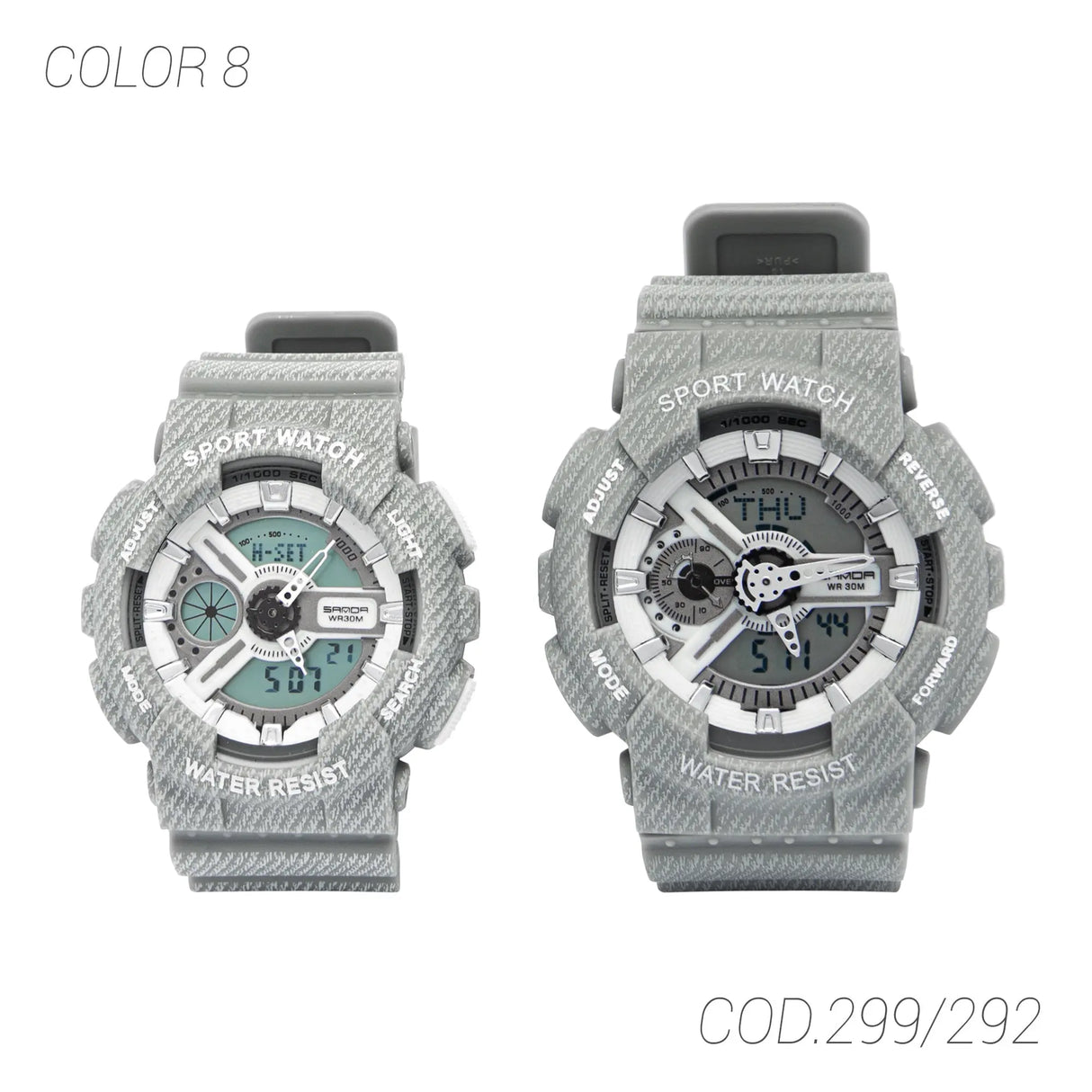 RELOJ SANDA 299/292 ACUATICO PARA PAREJA SUNTIME