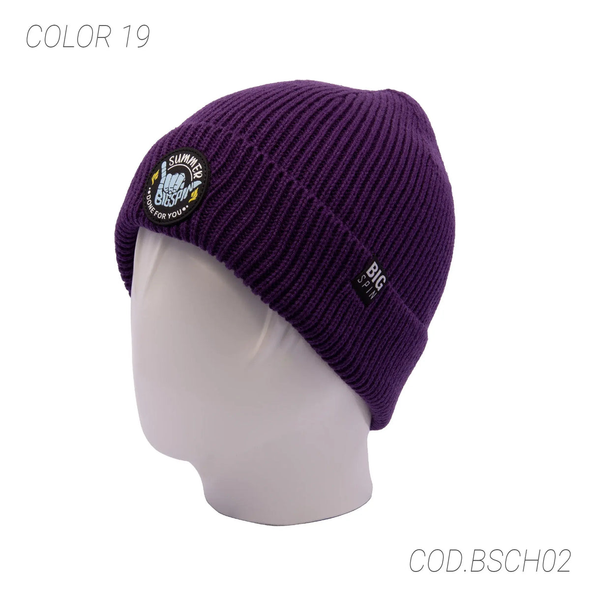 BEANIE BORDADO UNISEX BSCH02 BIGSPIN BIGSPIN