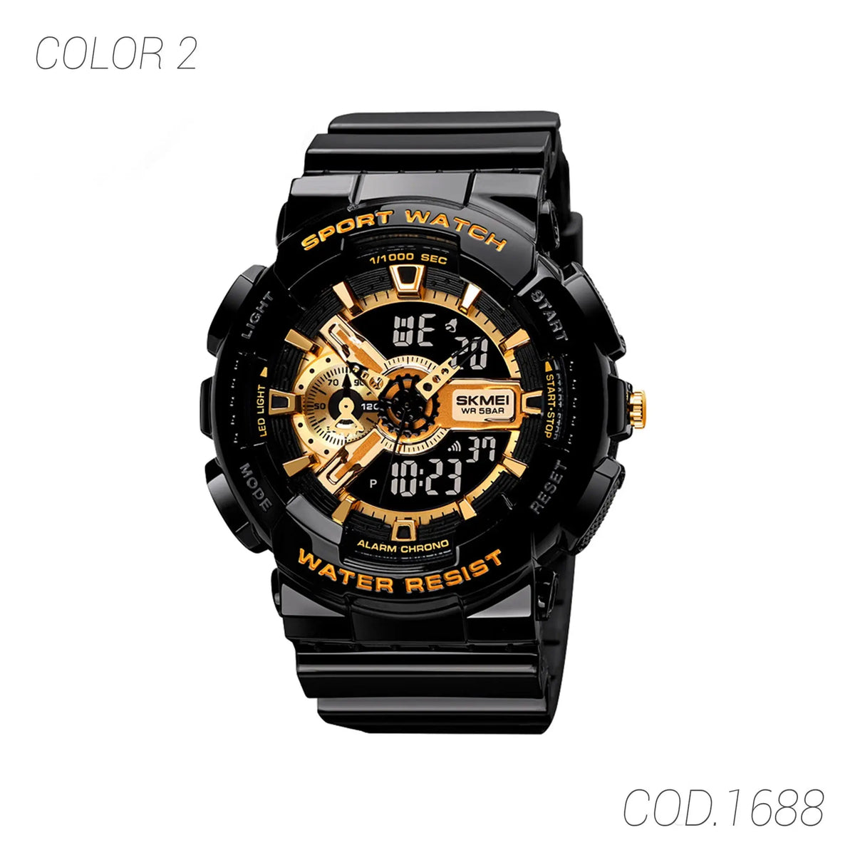 RELOJ ACUATICO HOMBRE 1688 SKMEI SKMEI