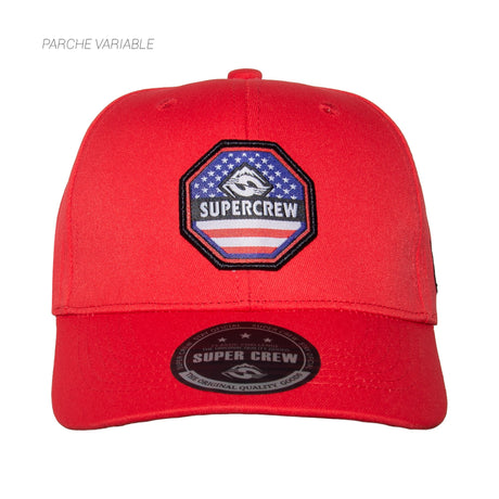 GORRA CON BROCHE UNISEX GSC001 SUPERCREW SUPERCREW