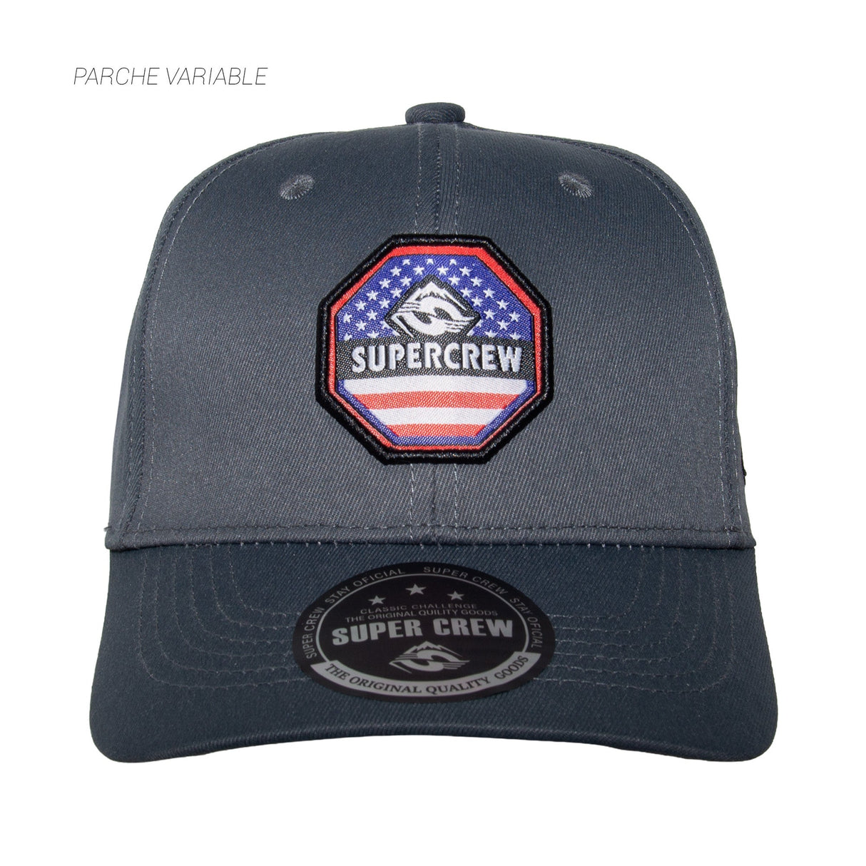 GORRA CON BROCHE UNISEX GSC006 SUPERCREW SUPERCREW