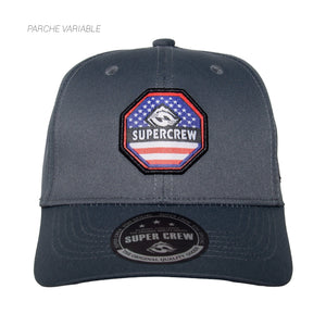 GORRA CON BROCHE UNISEX GSC006 SUPERCREW SUPERCREW