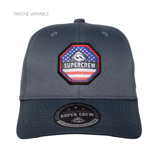 GORRA CON BROCHE UNISEX GSC006 SUPERCREW SUPERCREW
