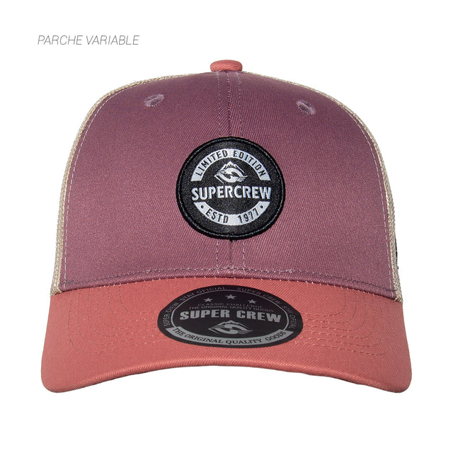 GORRA CON BROCHE UNISEX GSCM005 SUPERCREW SUPERCREW