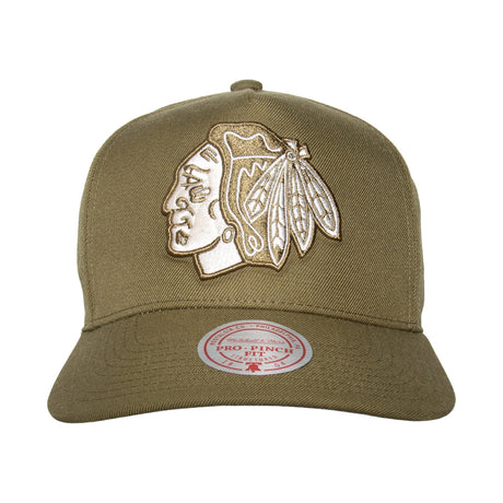 GORRA MITCHELL & NESS NHL-CHICAGO BLACKHAWKS HP12960-CBHOLIV MITCHELL AND NESS