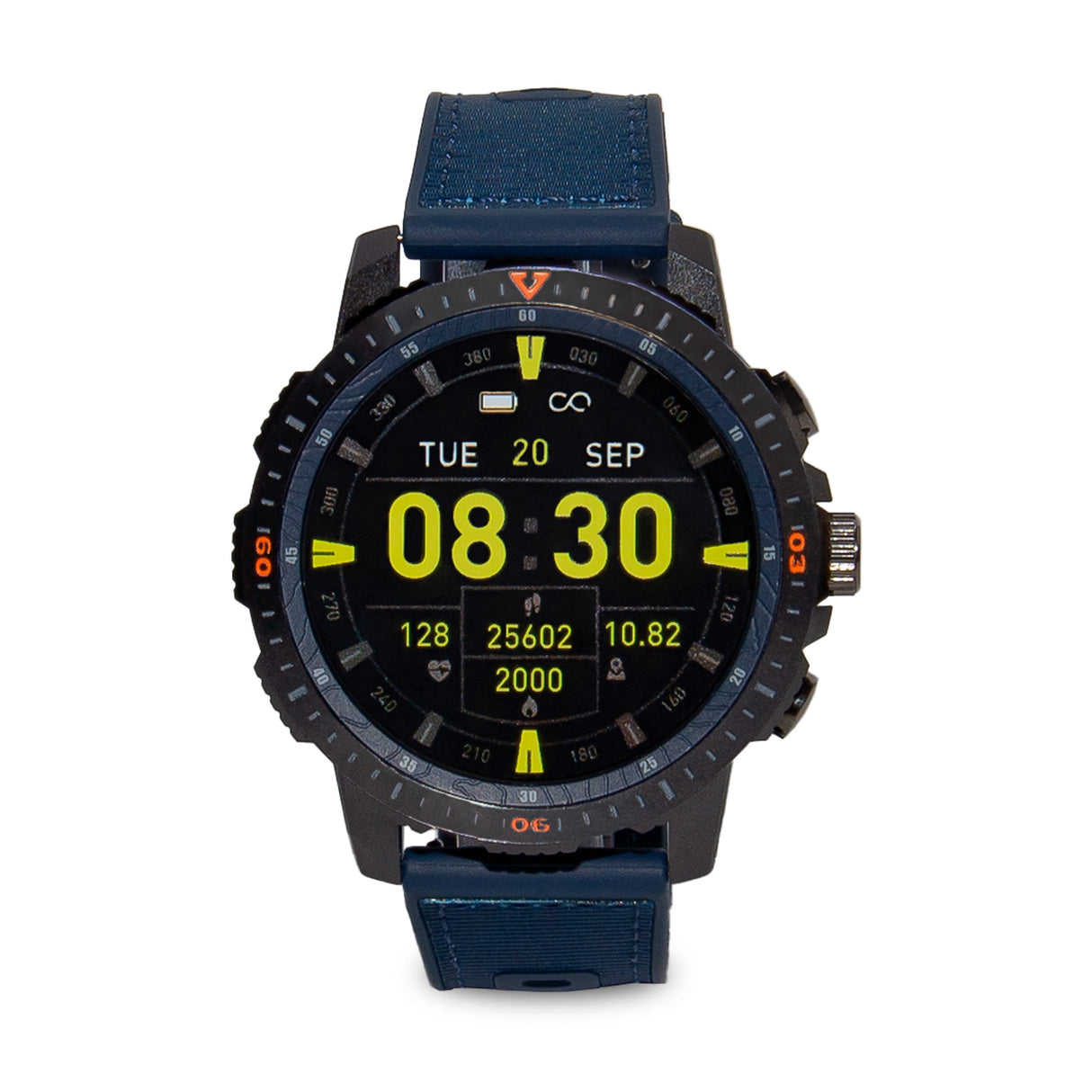 SMARTWATCH RELOJ INTELIGENTE  AZUL SMARTTIME HOMBRE SR08 SMART TIME