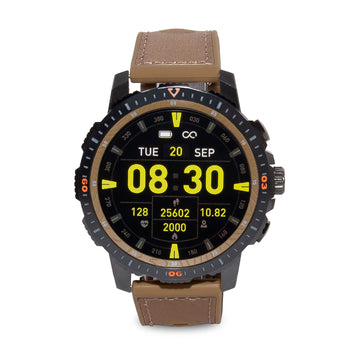 SMARTWATCH RELOJ INTELIGENTE  MARRÓN SMARTTIME HOMBRE SR08 SMART TIME