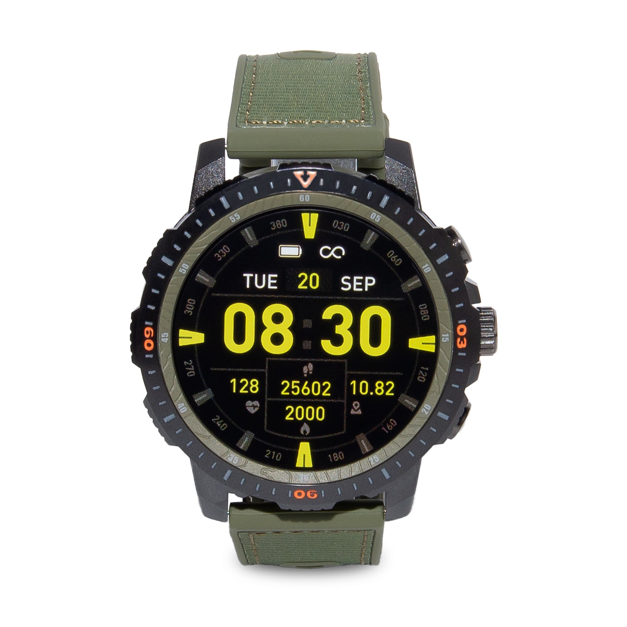 SMARTWATCH RELOJ INTELIGENTE  VERDE SMARTTIME HOMBRE SR08 SMART TIME
