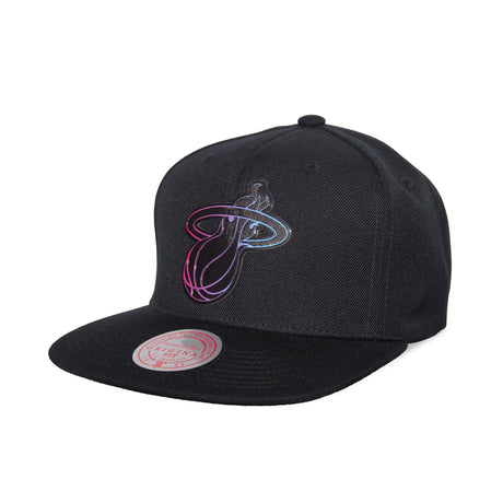 GORRA MITCHELL & NESS NBA SNACK TIME SNAPBACK HEAT 6HSSBC20044-MHEBLCK MITCHELL AND NESS