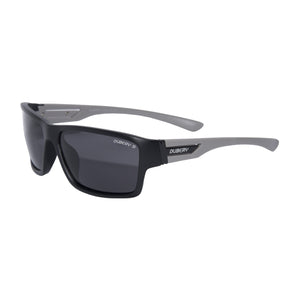 LENTES DE SOL POLARIZADO UNISEX D2071 DUBERY NEGRO&GRIS/NEGRO DUBERY