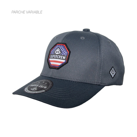 GORRA CON BROCHE UNISEX GSC006 SUPERCREW SUPERCREW