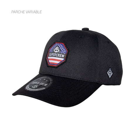 GORRA CON BROCHE UNISEX GSC013 SUPERCREW SUPERCREW
