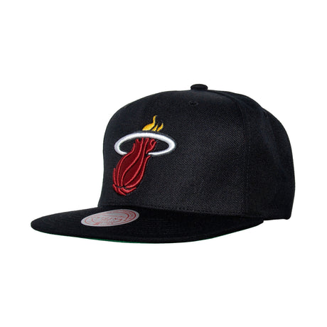 GORRA MITCHELL & NESS NBA-MIAMI HEAT HHSS2976-MHEYYPPPBLC MITCHELL AND NESS