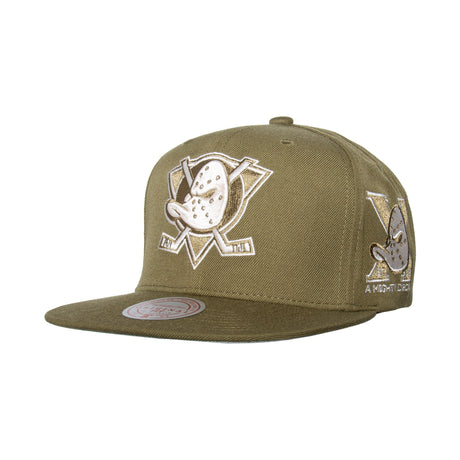 GORRA MITCHELL & NESS NHL-ANAHEIM DUCKS HS12946-ADUOLIV MITCHELL AND NESS