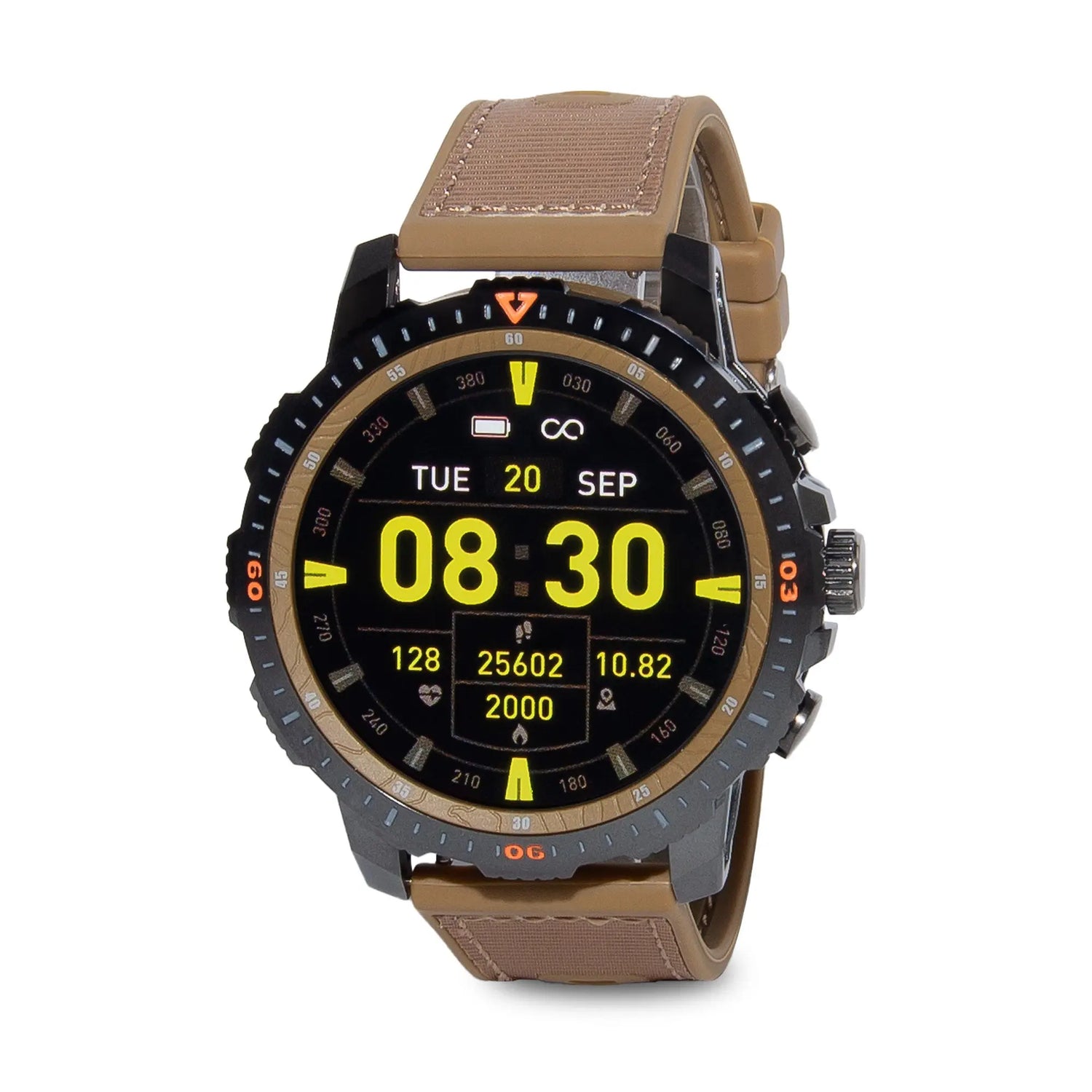 SMARTWATCH RELOJ INTELIGENTE  MARRÓN SMARTTIME HOMBRE SR08 SMART TIME SMARTTIME