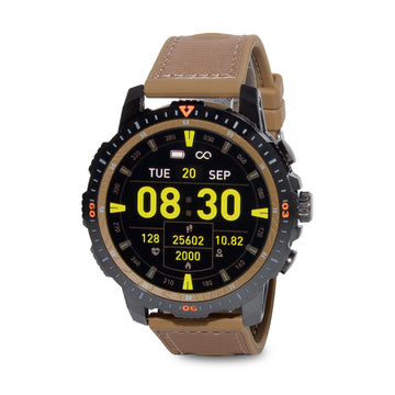 SMARTWATCH RELOJ INTELIGENTE  MARRÓN SMARTTIME HOMBRE SR08 SMART TIME