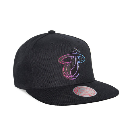 GORRA MITCHELL & NESS NBA SNACK TIME SNAPBACK HEAT 6HSSBC20044-MHEBLCK MITCHELL AND NESS