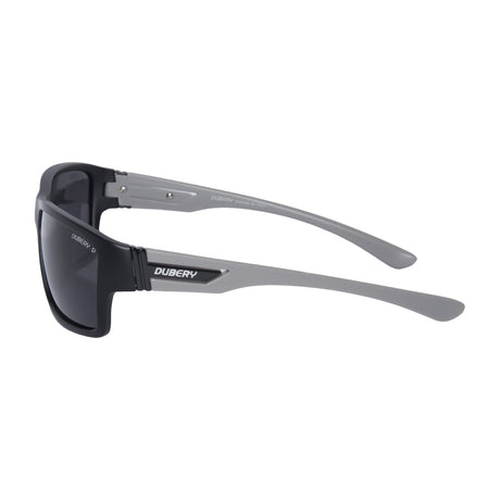 LENTES DE SOL POLARIZADO UNISEX D2071 DUBERY NEGRO&GRIS/NEGRO DUBERY