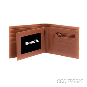 BILLETERA HOMBRE DOBLE PLIEGO 7BB032 BENCH BENCH